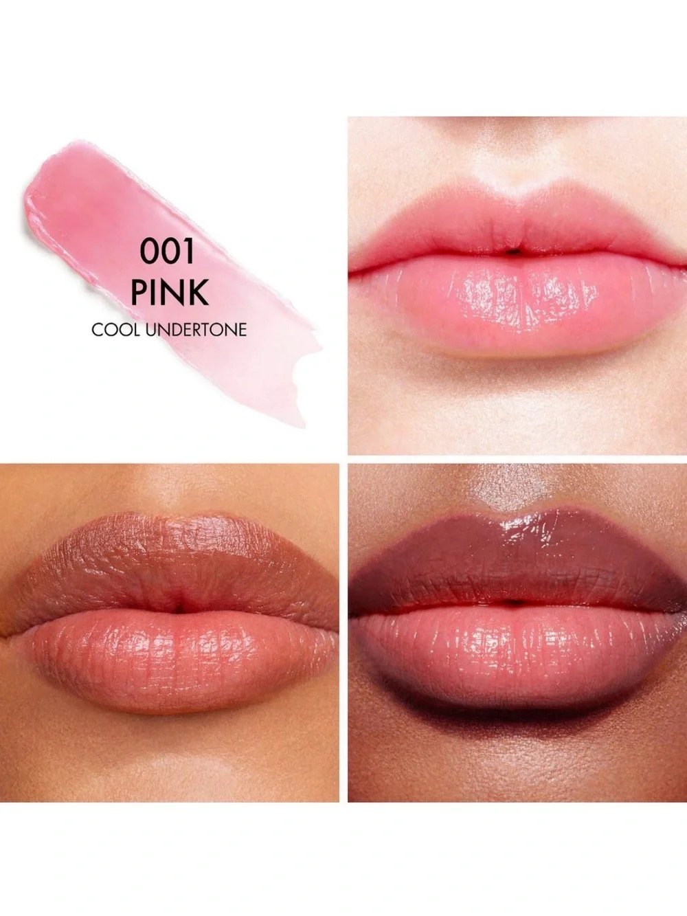 DIOR - Dior Addict Lip Glow Balm in 001 Pink NWOB